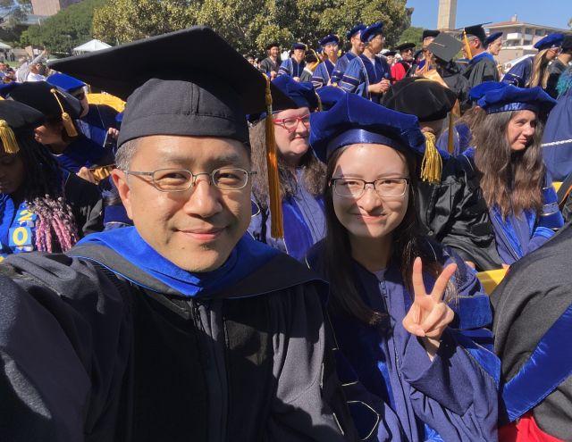 Jennifer's commencement day